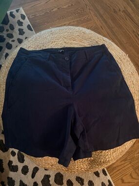 J Crew Navy Women's Cotton Shorts